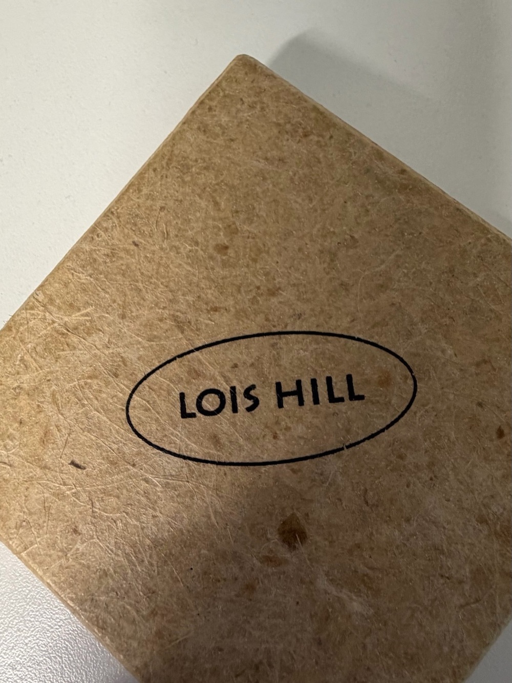 Lois Hill Brown Logo Jewelry Box